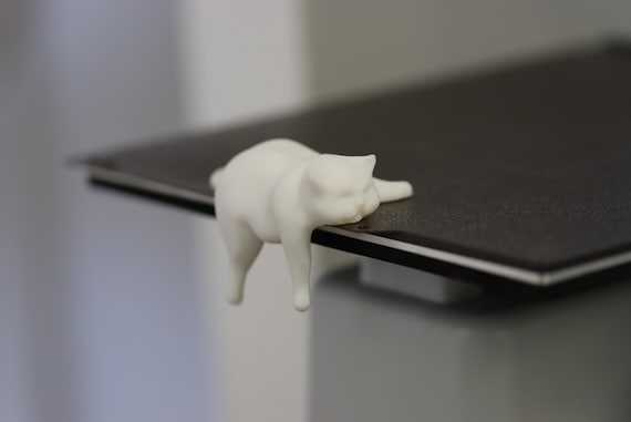 Sleepy Fat Cat Planter - Minimalist Home Decor, Unique Gift for Cat Lovers, Perfect Housewarming Gift