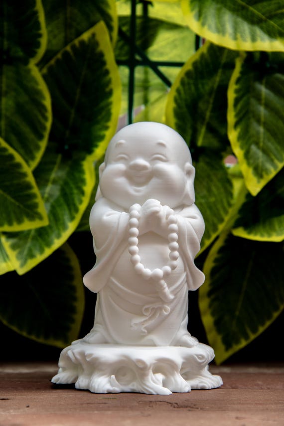 Laughing Buddha Statue - Feng Shui Home Decor, Unique Gift for Her, Perfect for Meditation Space