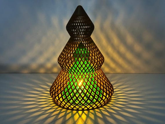 Meshed Christmas Tree - Modern Minimalist Home Decor, Unique Gift for Her, Perfect for Holiday Tabletop Display