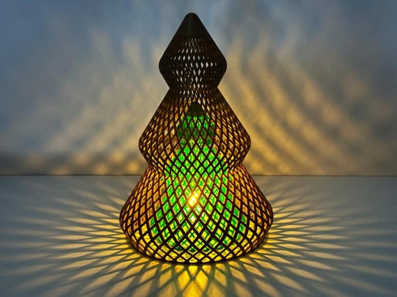 Mesh Tree, Minimalist 3D Printed Modern Geometric Home Decor