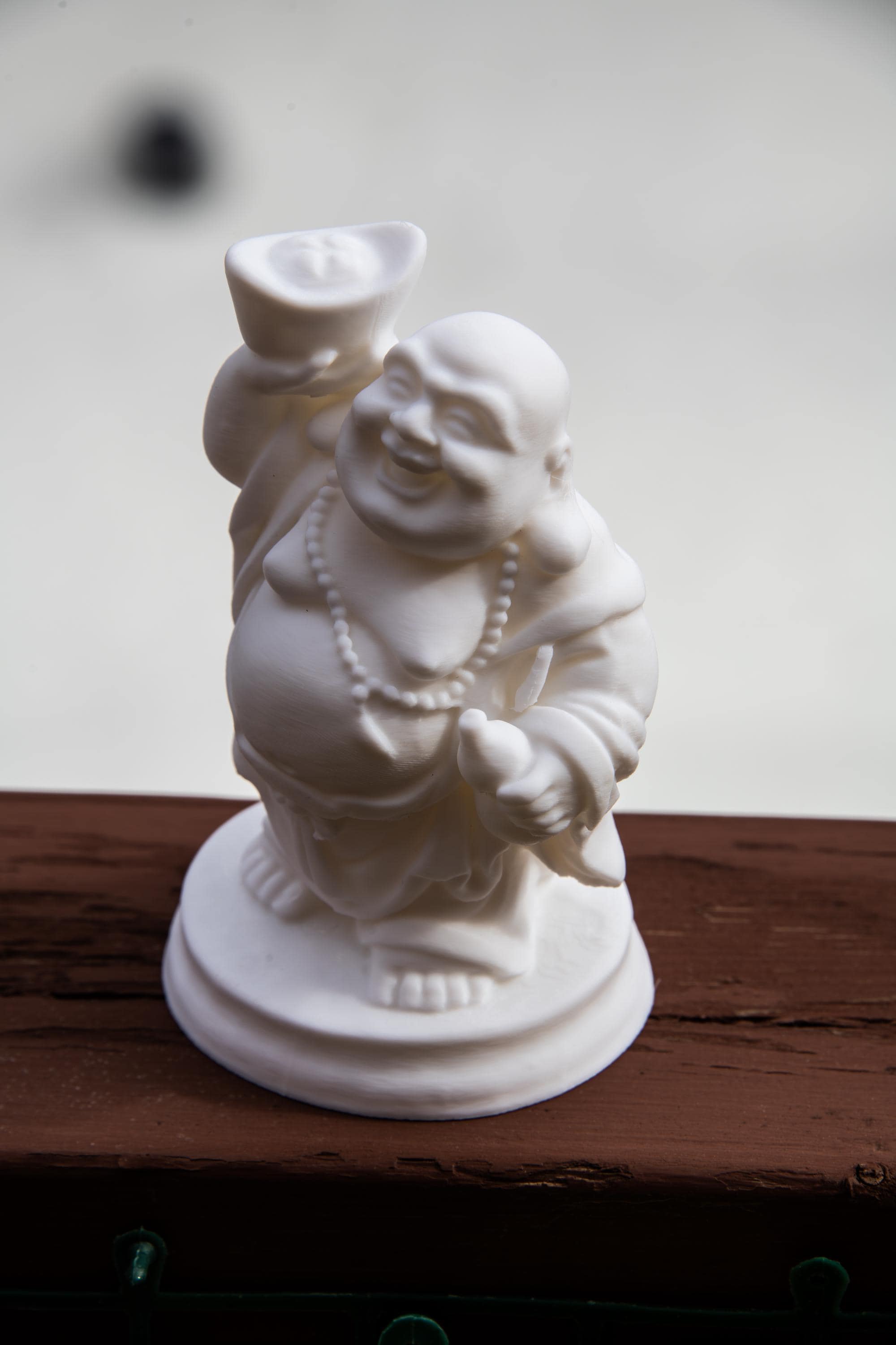 Laughing Buddha Statue - Feng Shui Home Decor, Gift for Her, Unique Wealth Symbol, Perfect Housewarming Gift