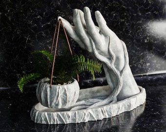 Hanging Planter Minimalist 3D Printed Modern Home Decor