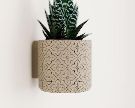 Geometric Wall Planter - Modern Minimalist Home Decor, Gift for Her, Perfect Housewarming Gift