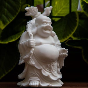 Laughing Buddha Statue  | Abundance Charm for Home & Office | Perfect Spiritual Gift | Home Decor