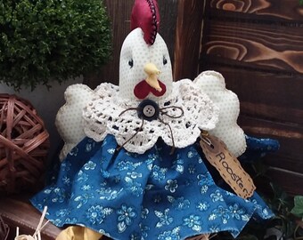 rooster doll
