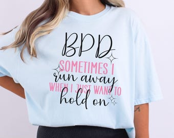 Comfort Colors Awareness-T-Shirt für psychische Gesundheit, Borderline-Persönlichkeitsstörungen