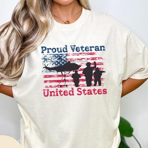 Patriotic Veterans T-Shirt, Proud Veteran soldier-shirt, americanflag shirt, Independence Day shirts, Memorial Day shirt, Army Veteran tee