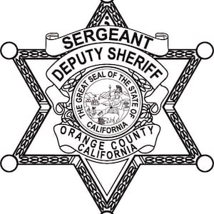 Orange County Sheriff Badges - Etsy