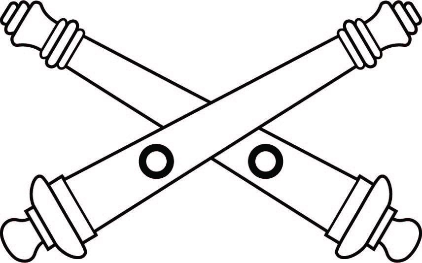 Army Field Artillery Branch Insignia Vector File, US Army Badge Laser ...