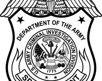 Department Of The Army Seal Vector