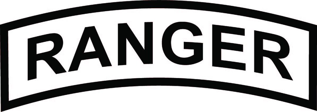 Army Ranger Tab Vector File, Laser Cut SVG, Cricut Ready - Etsy