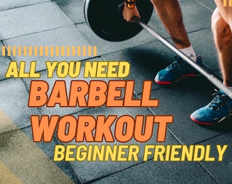 Planificador de entrenamiento con barra