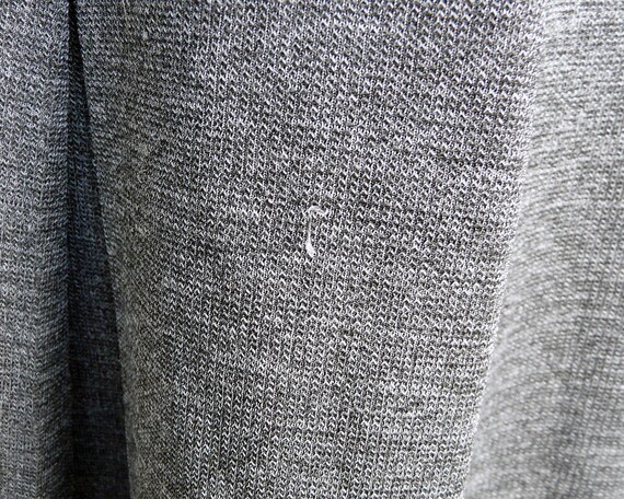 Vintage Paul of California MCM mod grey sleeveles… - image 9