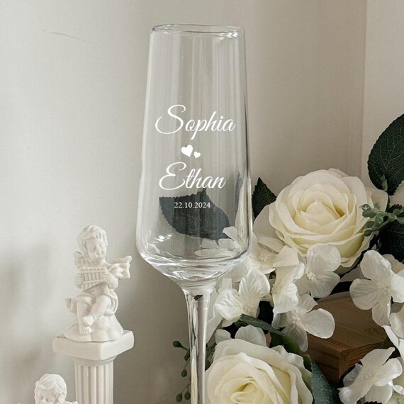 Personalisierte Champagner Flöten Herr Und & Frau Gläser Ideale Hochzeiten Jahrestagsgeschenke Ideen Für Geschenke Mann Frau