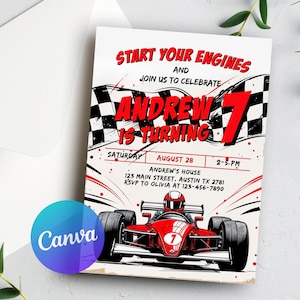 race car party theme,
boy birthday invite,
fast one birthday,
fast one invite,
Red Race Car,
editable car,
go kart invitation,
racing party invite,
go kart birthday,
birthday boy invite,
red race car invite,
digital invitation,
car racing birthday,
boys car invitation,
dynamic invitation
