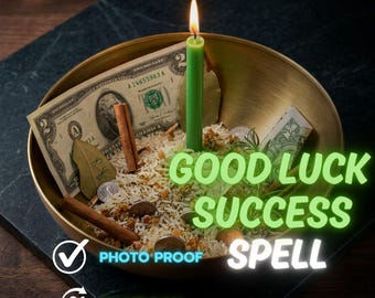 SAME DAY Casting Success and Luck Spell, Attraction of Fame,Career Growth & Wealth Ritual, Love  Fortune