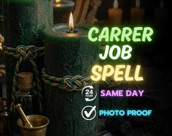 Casting Dream Job Spell, Same Day Career Advance, Plus 3 Card Career Tarot Reading