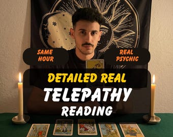 Accurate Telepathy Psychic Reading Same Hour No Tools Love Psychic Reading, Detailed Insights on Their Thoughts,Mind Reading
