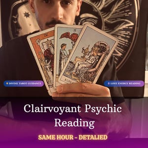 Lectura psíquica a la misma hora, clarividente, sin cartas ni herramientas, conexión telepática con un médium, consejos espirituales precisos.