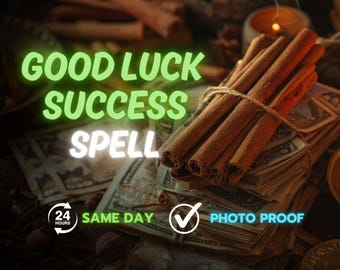 SAME DAY Casting Success and Luck Spell, Attraction of Fame,Career Growth & Wealth Ritual, Love  Fortune