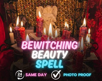 Personal Bewitching Beauty Spell, Attraction Glamour Magic, Boost Confidence & Ignite Personal Radiance