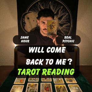 ¿Me darás la bienvenida con una lectura de tarot a la misma hora? Lectura psíquica del amor, perspectiva psíquica del amor para el regreso de tu ex, reconciliación.