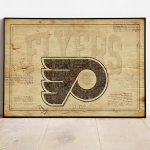 Philadelphia Flyers Picture, Philadelphia Flyers Poster, Philadelphia Flyers, Sports Poster, Hockey Poster, Mancave Poster, Athletic Poster