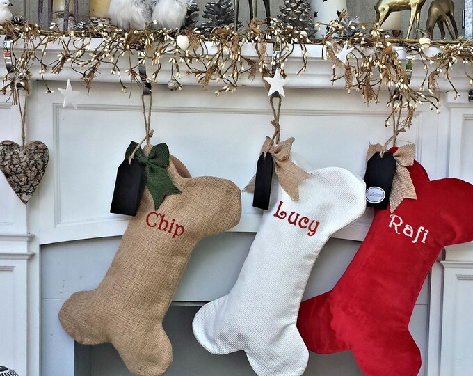 Christmas Stocking Name Tags Personalized Stocking Wood Etsy