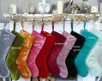 velvet christmas stockings embroidered 22 velvet stockings etsy velvet christmas stockings embroidered 22 velvet stockings etsy