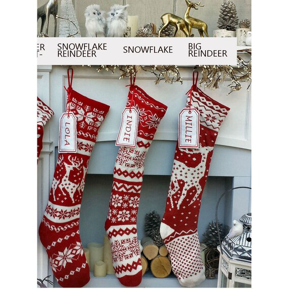 red and white stocking caps