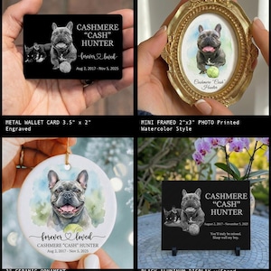 Personalized Pet Memorial Stone | Custom Grave Marker | Engraved Headstone for Cats & Dogs | Outdoor Animal Burial Monument | Pet Tombstone image 11