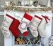 Linen Christmas Stockings Dog Stocking Cat Rustic Chic Embroidered Personalized Holiday Modern Pet with Bow and Pleat Cuff Designer Names 