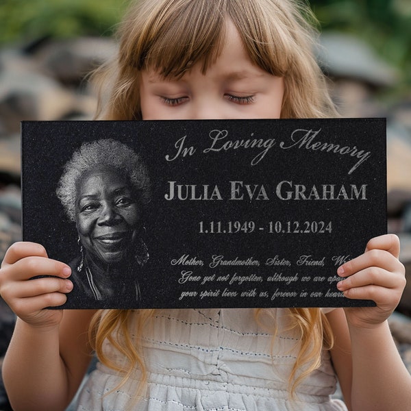 Memorial Personalized Stone Plaque - Etsy