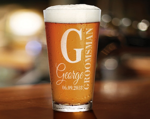 Personalized Father of The Groom Pint Glass/Father Of The Bride And Groom Gifts for Wedding Personalized Father of The Groom Pint Glass/Father Of The Bride And Groom Gifts for Wedding