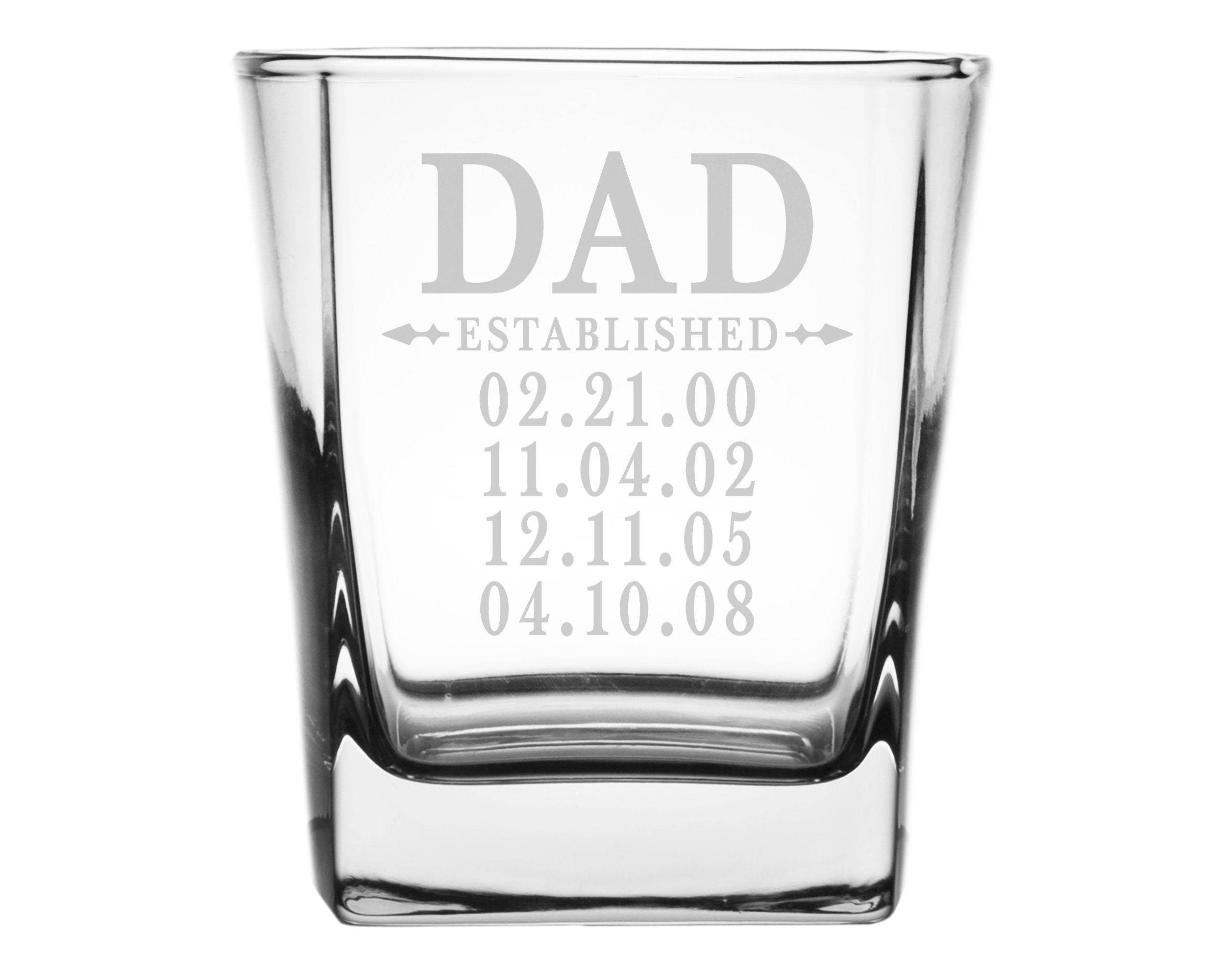 Kies®GIFT Oro Regalo Para Papá Regalos Originales Vasos Whisky Cristal