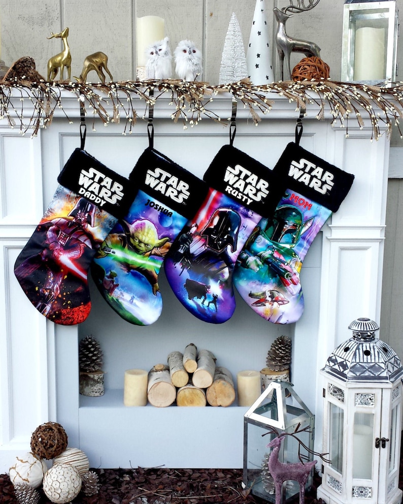 Star wars darth vader peluche noël stocking