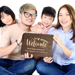 Welcome Guest Book: Visitor Log Book for Vacation Home, Airbnb, Visitor Rental, Bed and Breakfast - Cabin Guest Book & Visitor Log Book