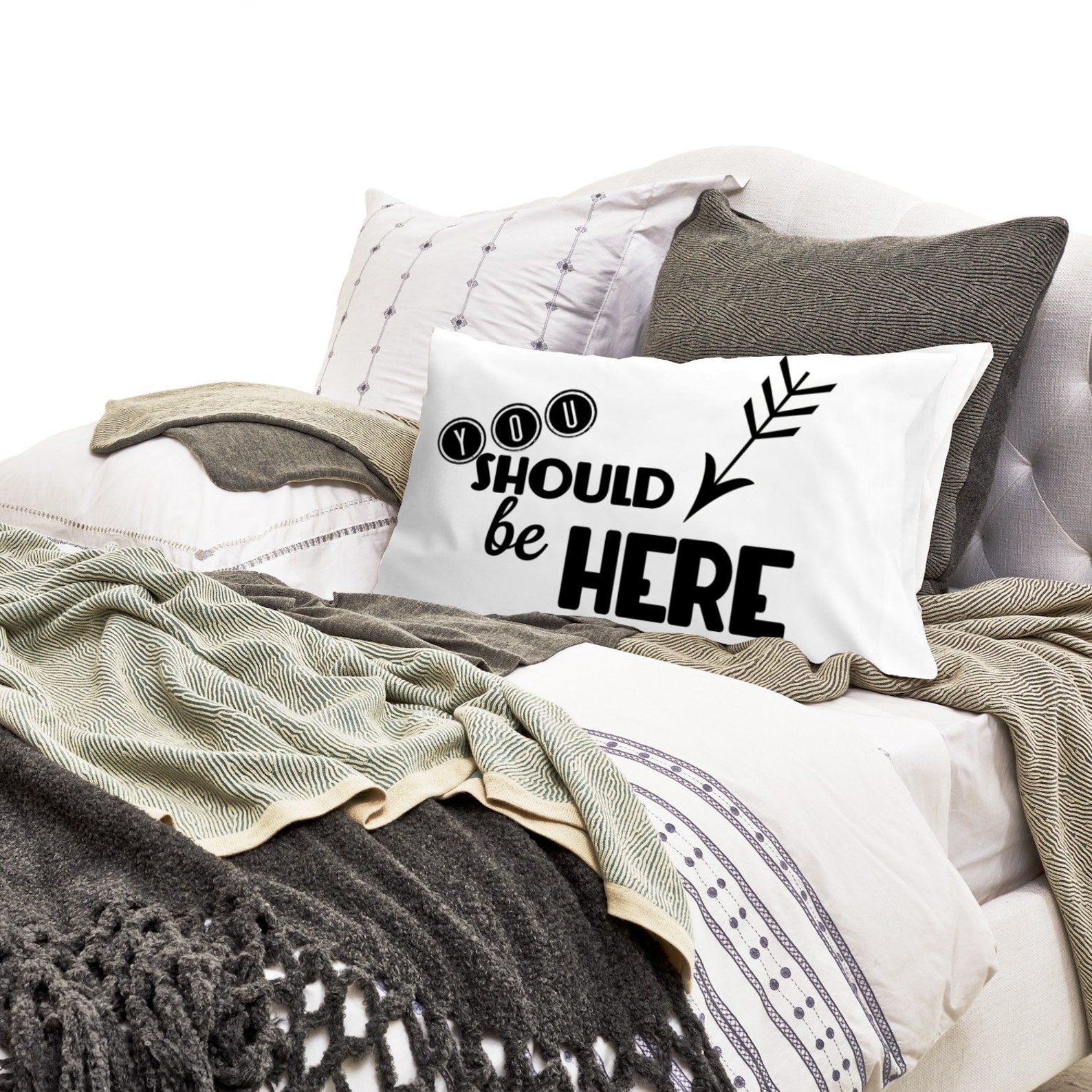 You SHOULD Be HERE Long Distance Relationship Pillowcase Love Etsy