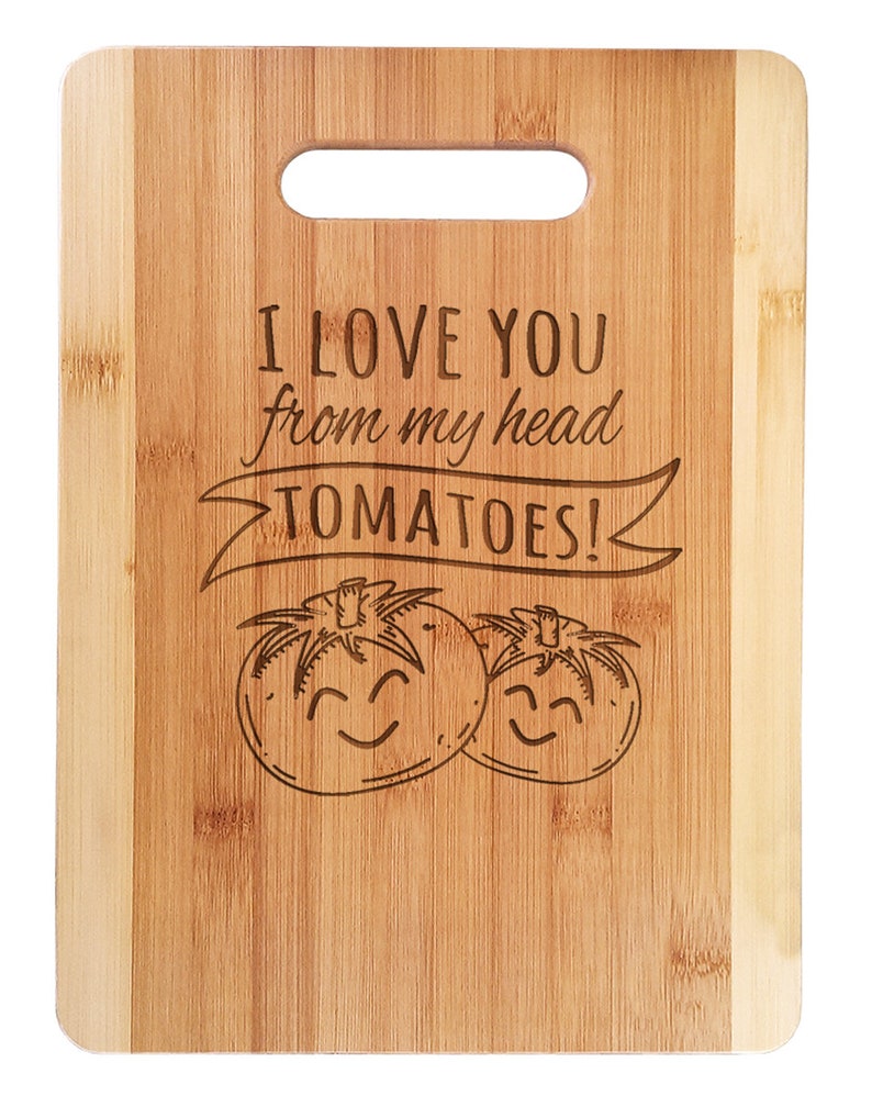 Personalize Kitchen Cutting Board Funny Gag Tomatoes Quote Mom Etsy