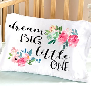 Dream Big Little Mermaid, Mermaid Cushion, Mermaid Pillow, Girls