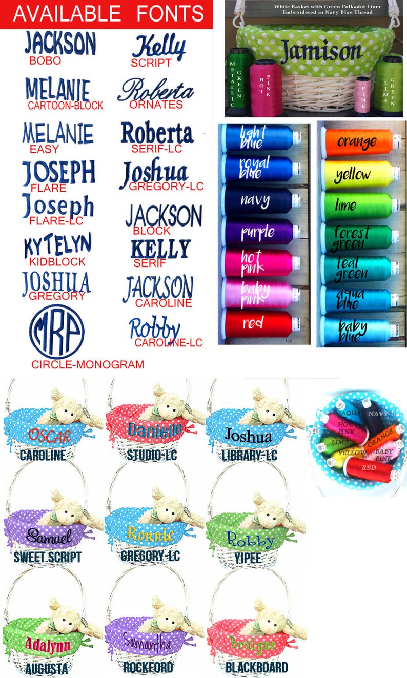 Personalized Easter Basket Easter Baskets Folding Handle Etsy