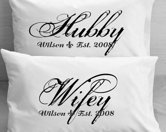 PERSONALISED NOUN WIFEY WIFE MRS CUSHION VALENTINES ANNIVERSARY CHRISTMAS GIFT