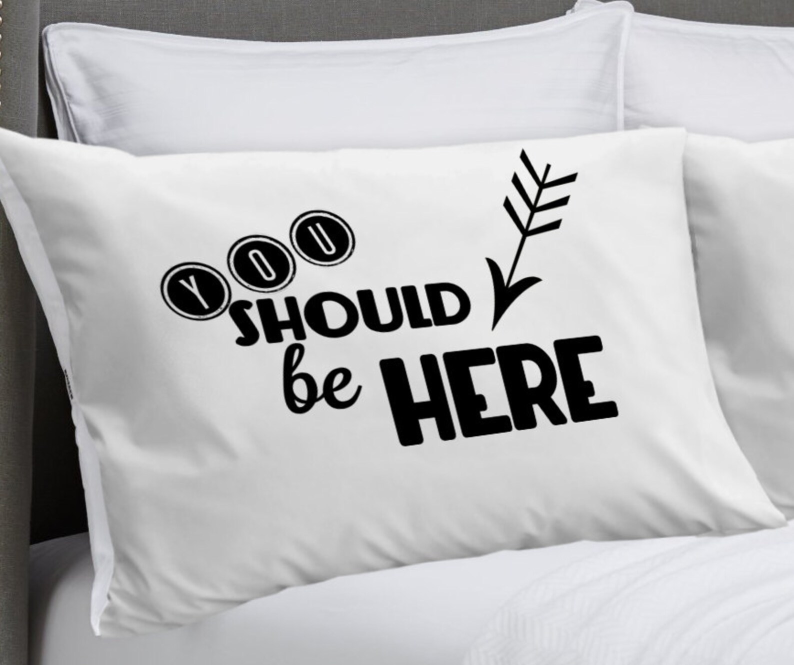 You SHOULD Be HERE Long Distance Relationship Pillowcase Love Etsy