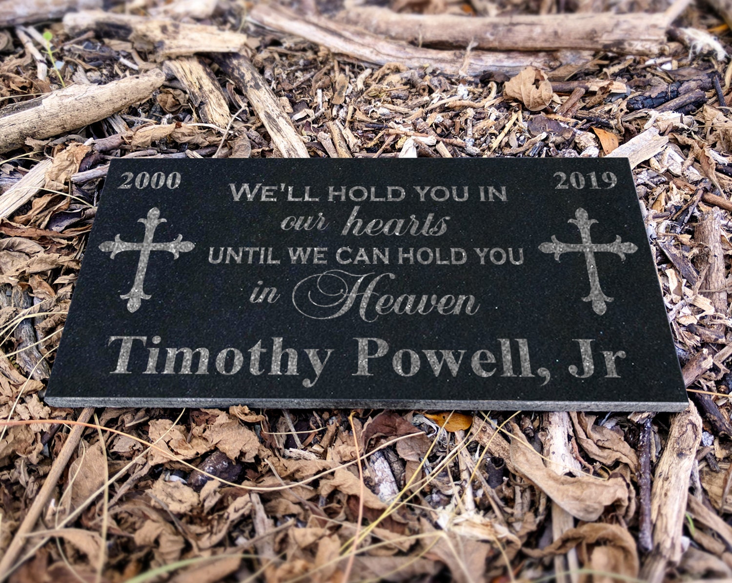 Memorial Plaque Remembrance In Loving Memory Grave Marker Etsy