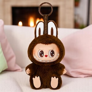 Porte-clés peluches monstre kawaii, porte-clés monstre, porte-clés mignons kawaii, porte-clés sac à dos de poupée, cadeau charme pour femme