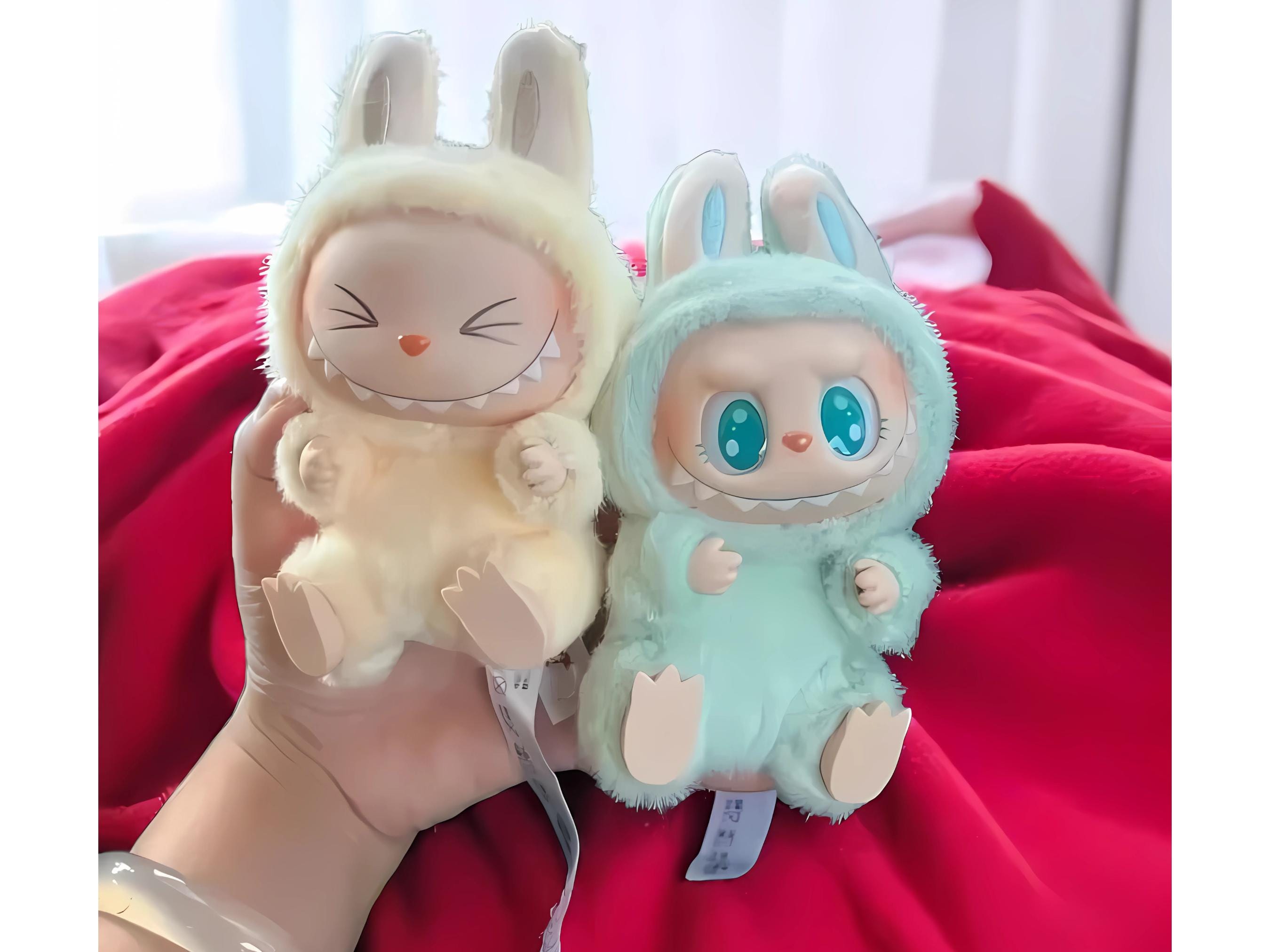 Cute Monster Replica Keychains, Kawaii Monster Doll Keychains, Doll Plushies Keychain, Plush Monster Bag Charm, Birthday Gifts