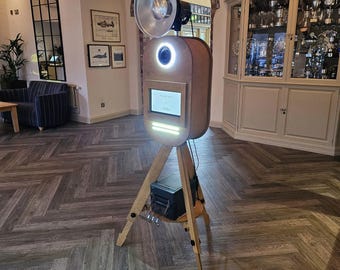 Vintage Photo Booth Hire | Deposit Only | Teesside, Sunderland, Durham & North East, England UK | Wedding, Birthday Party, Corporate Events