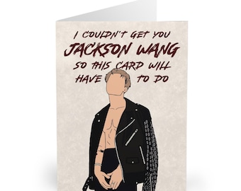 UNOFFICIAL Jackson Wang Photo Card - Etsy