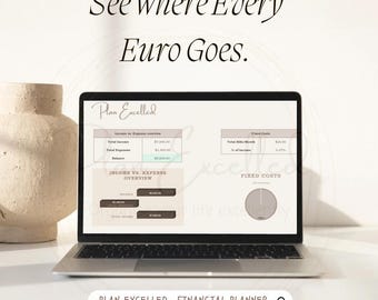 Budget Planner Excel Template | Personal Finance Spreadsheet | Money Tracker