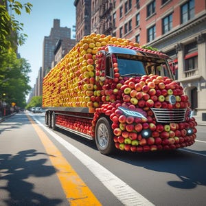 Photo Creative car design, Art decor car, Car with unusual coating, Creative art for the city, Funny car design